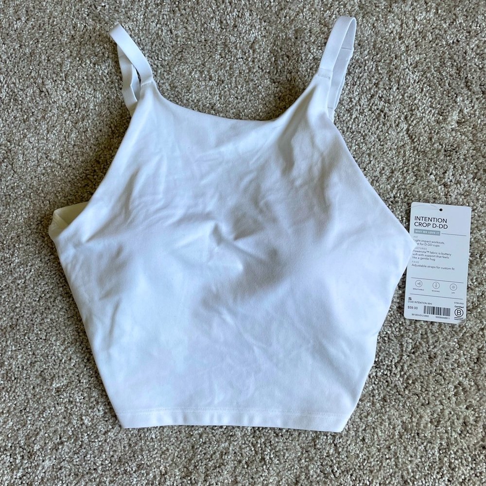Athleta Intention Crop D-DD Size Small